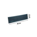 40X12 cm Kauçuk Bar Mat, Bulaşık Kurutma Matı, Tencere Altlığı, Cam Kenarı Saksı Altlığı