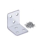40X50X50 (10 ADET ) L GÖNYE DEMİR MASA -DOLAP-ÇEKMECE-RAF SABİTLEME BİRLEŞTİRME tm-8012