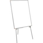 40X55CM Teleskopik Ayaklı Yazı Tahtası Seti Kalem Silgi Hediye - Ahşap - Beyaz - Seçenek 1