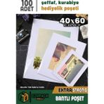 40X60 100AD Kurabiye Şeker Parti Baby Shower Doğum Günü Hediyelik Kendinden Yapışkanlı Jelatin Poşet