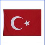 40x60cm En Kaliteli Kumaştan Üretim Türk Bayrağı