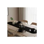 4+1 Adet Deri Amerikan Servis+Runner Set (4 Amerikan Servis -1 Runner )