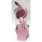 4+1 Plastik Servis Seti Spatula, Kevgir, Kepçe, Kaşık, Set Kutusu Kaliteli Plastikten Üretilmiştir