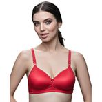 410 - Telsiz Süngerli Toparlayıcı Sütyen Minimizer - Kırmızı, 95 B