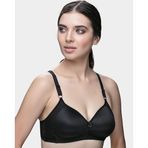 410 - Telsiz Süngerli Toparlayıcı Sütyen Minimizer - Siyah, 85 B