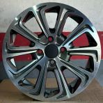 4*100*15*6.5 Et35 Ch67.1 Gun Metal Diamond Tek Jant