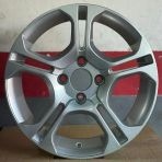 4*100*15*6.5 Et35 Ch67.1 Stw551 Silver Tek Jant