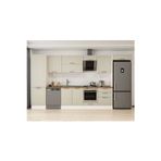 410X222 Cm Klasik Mebran Mutfak Dolabı Beyaz Beyaz Mbb-E90B60S60-2 Mebran | Kumtaşı - Mdf
