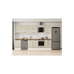 410X222 Cm Klasik Mebran Mutfak Dolabı Beyaz Mb-E90S60S60-2 Mebran | Kumtaşı - Suntalam