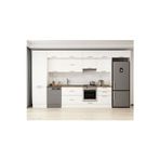 410X240 Cm Klasik Mebran Mutfak Dolabı Beyaz Mbb-E90B60S60-1 Mebran | Beyaz - Suntalam