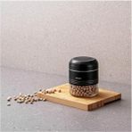 420 ml Siyah Saklama Kavanoz, Pratik ve Şık Çözüm - Ahşap
