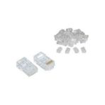 4220 100 Adet RJ45 Jack Cat5 Internet Kablo Kablosu Ucu Konnektör Connector