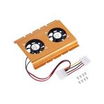 4222 Çiftli Hdd Soğutucu Harici Disk Kasa İçi Soğutucu Fanı