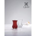 42381S00 V Block Ince Belli 6'lı Çay Bardağı - Standart