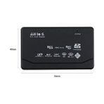 4296 USB Hub Micro Sd Xd Mmc Ms Cf Tf Mini M2 Combo Kart Okuyucu - Option-1