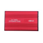 4299 Usb 2.0 Sata Harici 2.5 Hdd Harddisk Kutusu Kırmızı