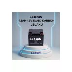 42Ah-12V Nano-Karbon Jel Akü
