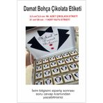 43 cici süsler organizasyon Damat Bohçası Madlen Çikolata Ve Kutu Etiketi Kutu Dahil Değildir