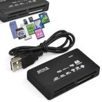 43 in 1 USB Kart Card Okuyucu SD SDHC Mini Micro SD M2 MMC XD CF