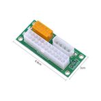 4326 Power Supply Güç Kaynağı Atx Dual Psu 24+4 Pin Fan Çoklayıcı