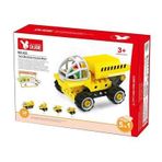 433 Dubie İnşaat Araçları 5in1 / 38 parça +5 Kart /+3 yaş Kız Erkek Çocuk Oyuncak Eğitici Oyuncaklar