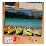 434121 Deniz Kenarındaki Botlar 240 Parça Puzzle Yapboz Tablo