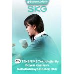4356E Özel Isı Terapisi-Termoterapi Tens Ems Frekans Destekli Boyun Masaj Aleti, Taşınabilir