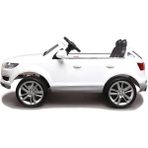 437 Audi Q-Suv 12V Beyaz Akülü Araba