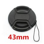 43mm Snap On LENS KAPAĞI OBJEKTİF KAPAĞI BAĞCIKLI