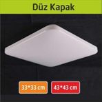43x43 Sıva Üstü Dekoratif Led Armatür Spot 42w Diğer