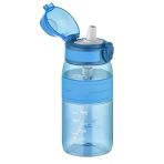 440 Ml Kapasiteli Isırılamaz Pipetli Silikon Su Matarası