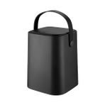 44141384 Tuffex Plastik Dokunmatik Açılır Kapanır Sihirli Çöp Kovası 8 Litre - Siyah