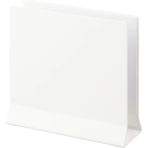 4498 Tower Slim Dizüstü Bilgisayar Standı, Beyaz, Çelik/Silikon/Polipropilen, Minimalist Tasarım, 16 X 5,7 X 15,2 Cm (U X G X Y)