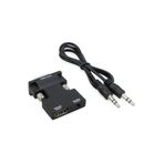 4499 Ses Destekli Hdmi To Vga Monitör Çevirici Dönüştürücü Adaptör