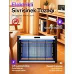 4+4w Çift Uva Ekolojik Işık Enerji Tasarruflu Sinek Tuzağı Elektr