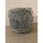 45 cm 30 Metre Uzunluğunda Düzlemsel Jiletli Tel Galvanizli Bahçe Teli - Gri