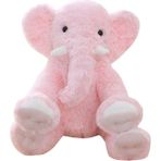 45 cm Fil Peluş Oyuncak Bebek Yumuşak Uyku Için Dolması Hayvanlar Oyuncaklar Bebeğin Playmate Çocuklar Için Kabarık Yastık Hediyeler | Doldurulmuş ve peluş Hayvanlar (Pembe)
