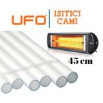 45 Cm Infrared Ufo Isıtıcı 23mm Elektrikli Soba Camı