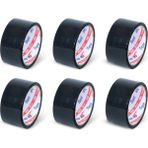 45 mm x 40 mt Siyah Koli Bandı 6 Adet