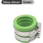 45 mm Yeşil Stil Sclmotos-Motosiklet mm Kauçuk Karbüratör Adaptörü Giriş Emme Borusu Koso Ksr Oko Kewk PE28 30 (Yurt Dışından) - motosiklet yakıt karbüratörü
