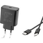 45 W Type C Hızlı Şarj Aleti Cihazı Seti 1 Mt. Typec To Typec Kablo +Usb C Kafa Xiaomi Redmi Samsung - Siyah