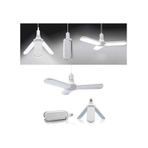 45 Watt Pervane Katlanabilir Led Ampul- E27 -3600 Lümen- Beyaz Iş