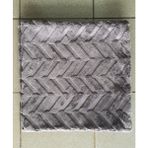 45 x 45 Soft Peluş Kırlent 2ADET - 45 x 45 cm - Antrasit