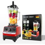 4500 W Güçlü Profesyonel Kırmızı Bar Blender, Hızlı ve Etkili Karıştırma Özelliği - Altın - Turkuaz