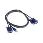 4535 Usb Kvm Switch Vga Yazıcı Adaptör Kablosu