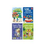 4,5,6 ve 7.Sınıf Okuma Seti Acil Yardım Treni Son Dakika Kahramanları Dedem Tekrar Çocuk Oldu Uçan Anne Terliği 4 Kitap Set