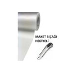 45cm X 5 Metre Şeffaf Kaydırmaz Raf Dolap Ve Çekmece Örtüsü Ve Maket Bıçağı Hediye