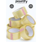 45MM x 100 Metre Koli Bandı | 12 Adet |Güçlü Yapışkanlı Şeffaf Paketleme Bandı - 45mmx100mt