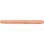46 cm Çift Taraflı Realistik Dildo Anal Vajinal Penis