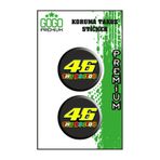 46 Koruma Takozu İkili Damla Sticker